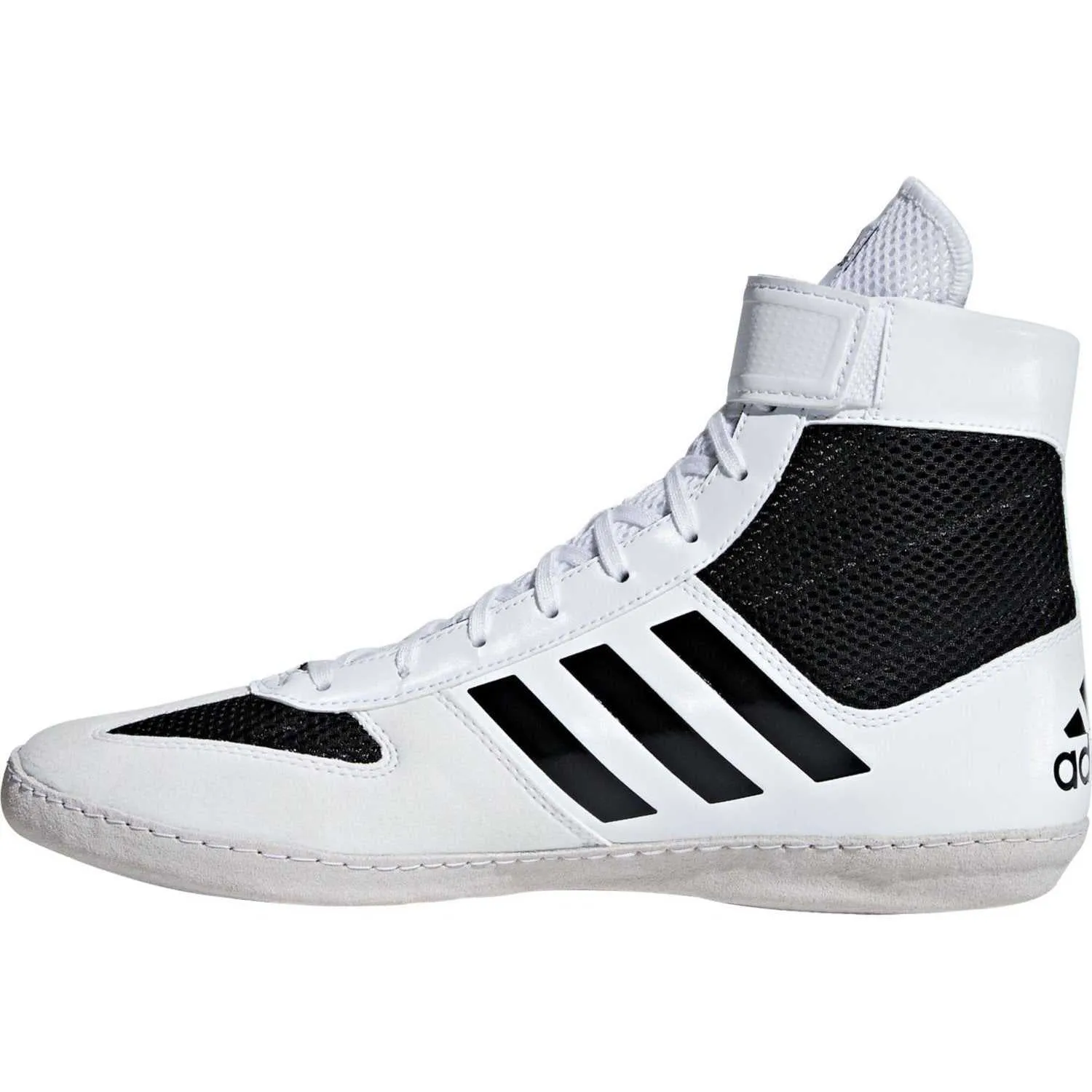 Adidas 223 adiZero Varner Wrestling Shoes - Black White Black