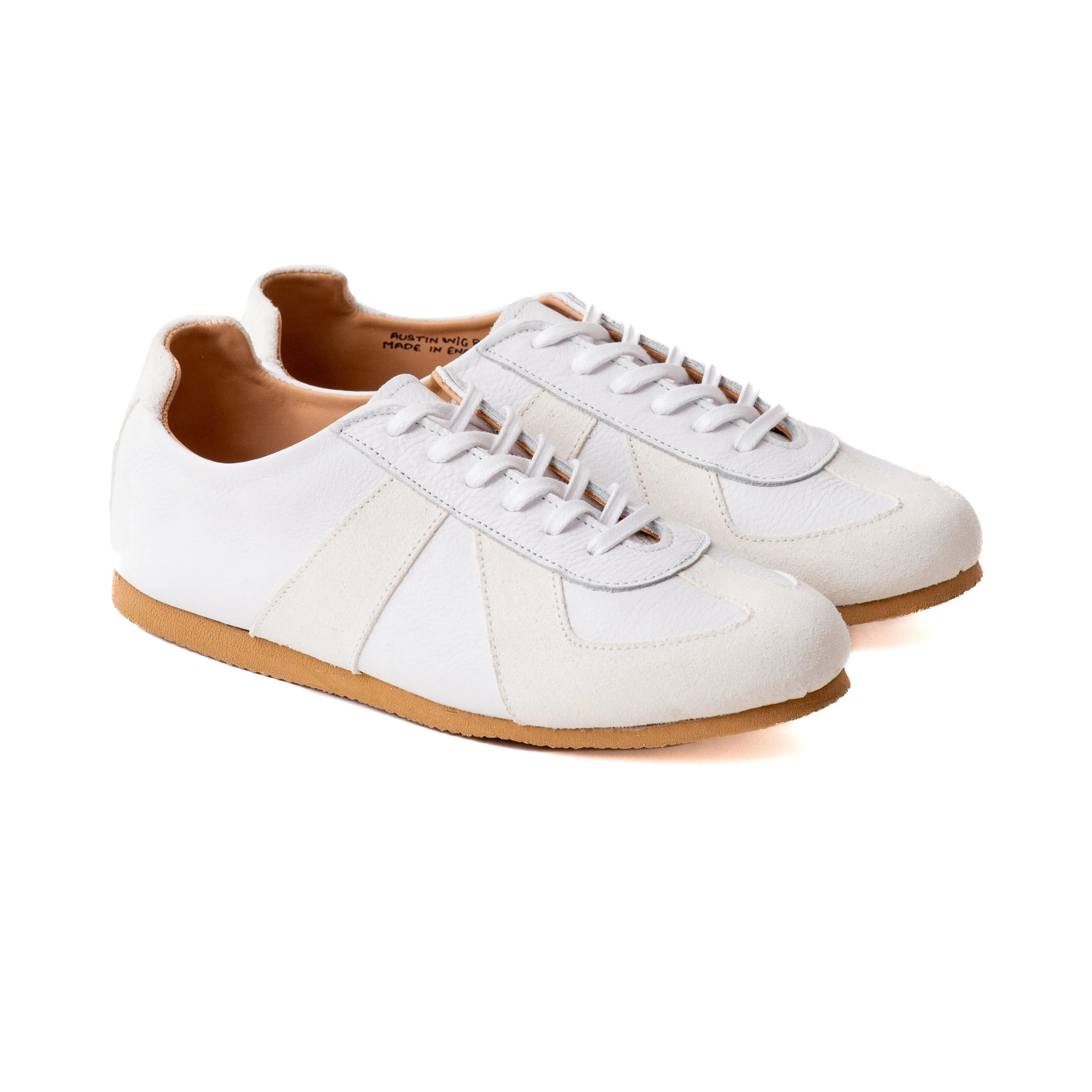 Adnitt Gat Shoe - White Calf