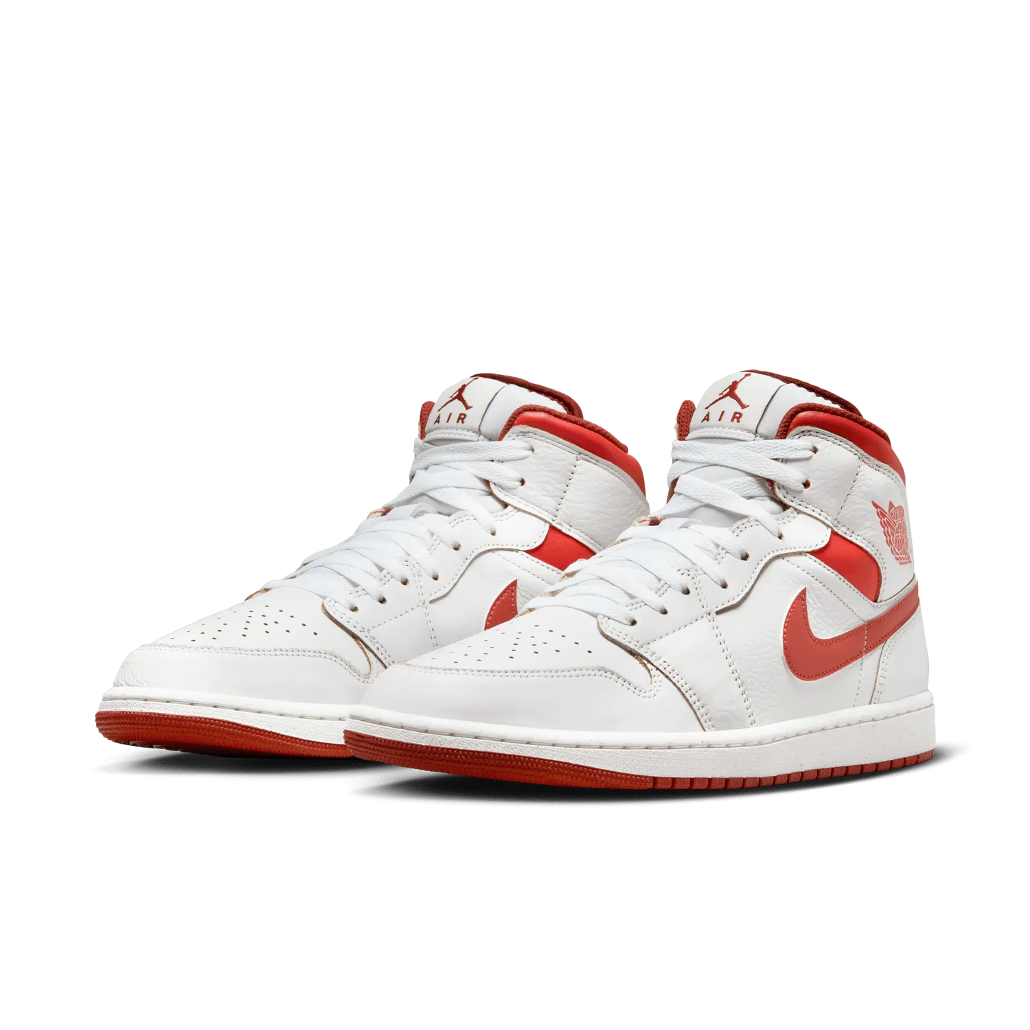 Air Jordan 1 Mid SE 'White/Dune Red'