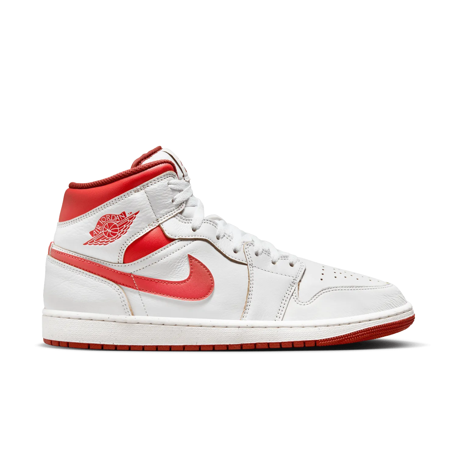 Air Jordan 1 Mid SE 'White/Dune Red'