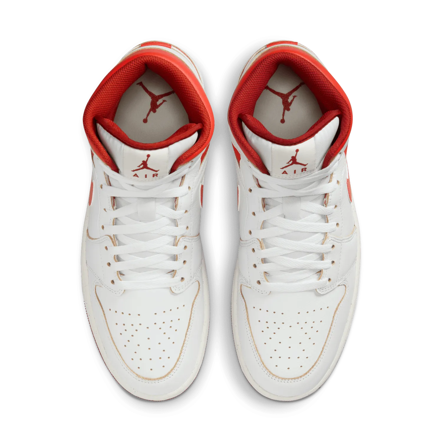 Air Jordan 1 Mid SE 'White/Dune Red'