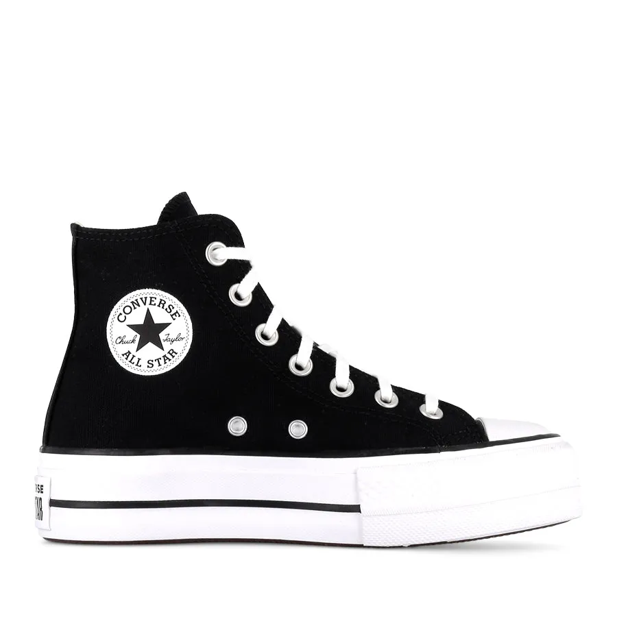 ALL STAR LIFT HI CORE - BLACK WHITE BLACK