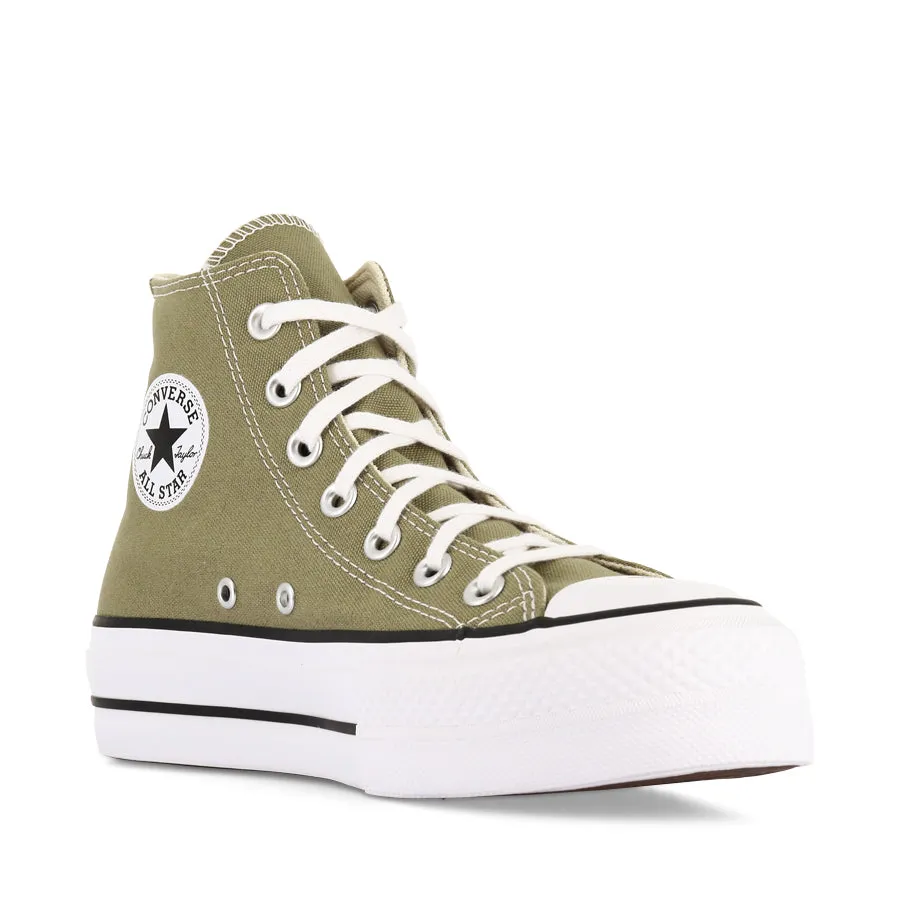 ALL STAR LIFT HI SEASONAL 24 - MOSSY SLOTH/WHITE/BLACK