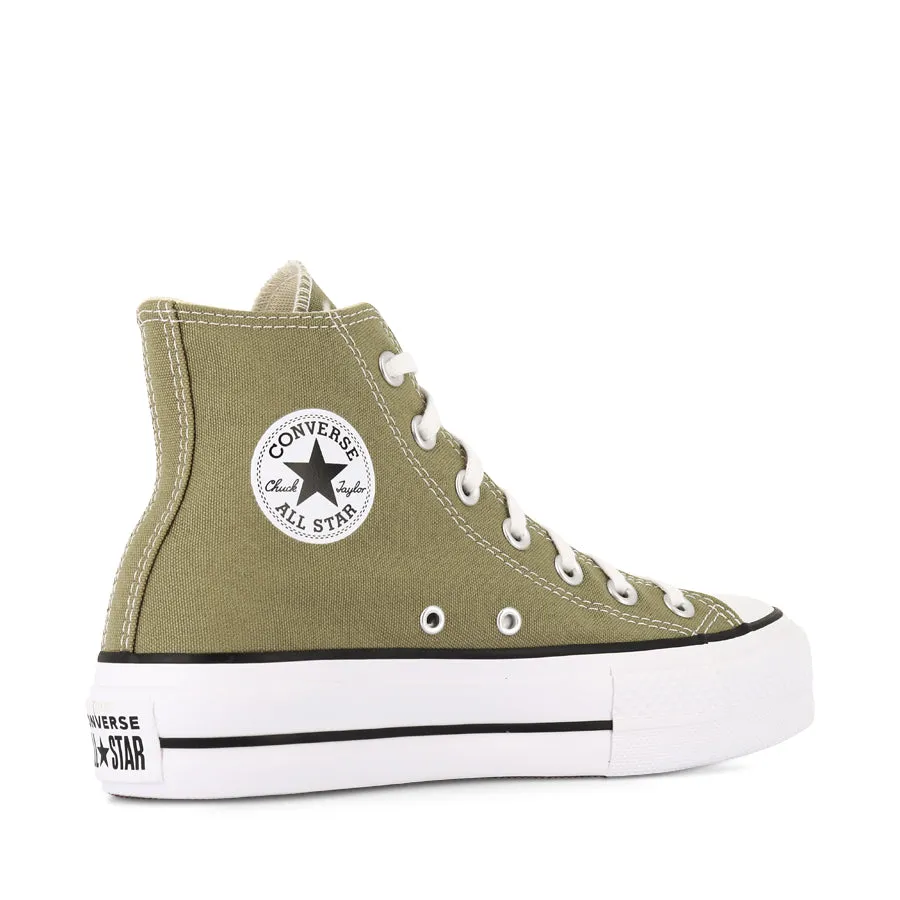 ALL STAR LIFT HI SEASONAL 24 - MOSSY SLOTH/WHITE/BLACK