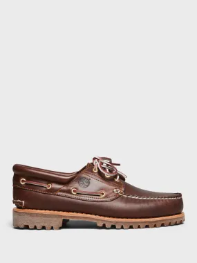 Authentic Boat Shoes in Brown