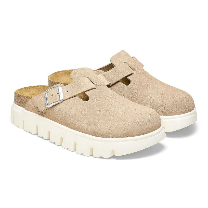 BIRKENSTOCK BOSTON CHUNKY WARM SAND - WOMENS