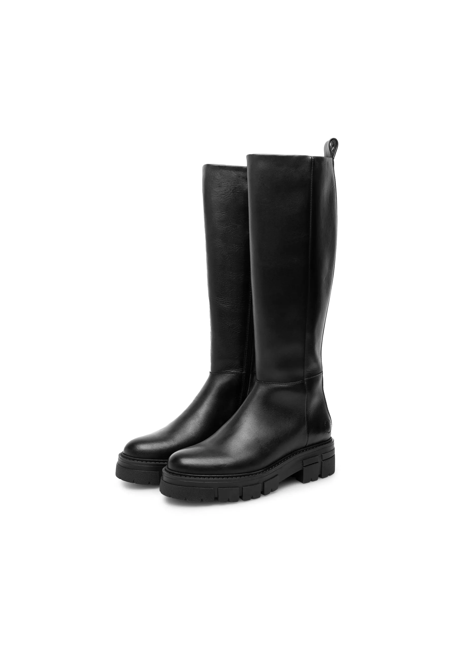 Casjida Leather Tall Boots