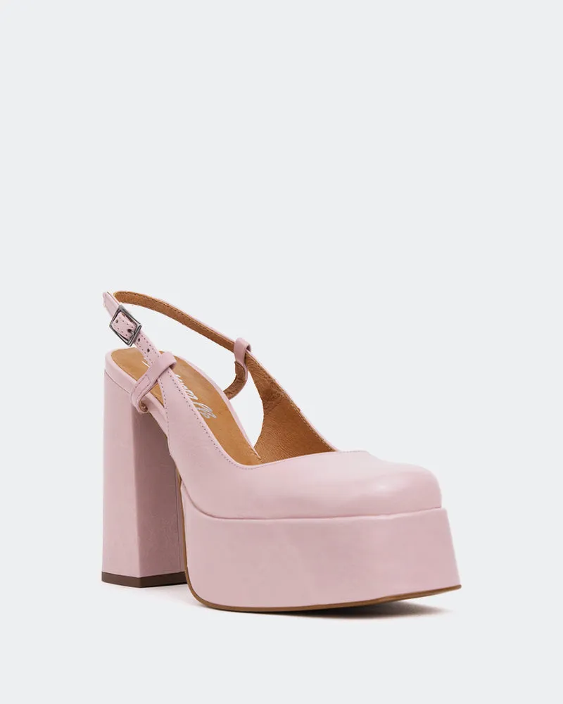 Cave, Lt. Pink Leather/Cuir Rose P.