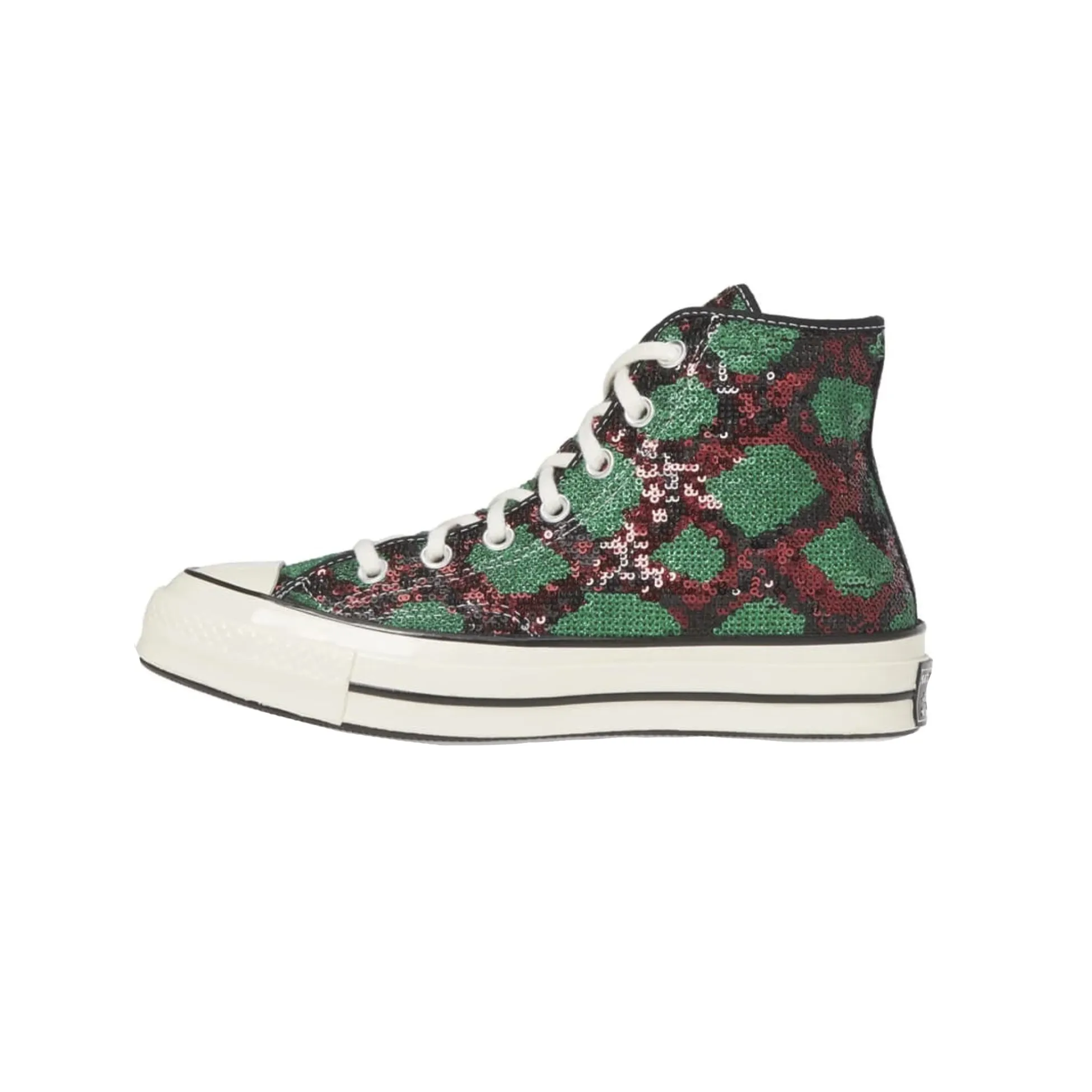 CHUCK 70 HI RED/GREEN/EGRET