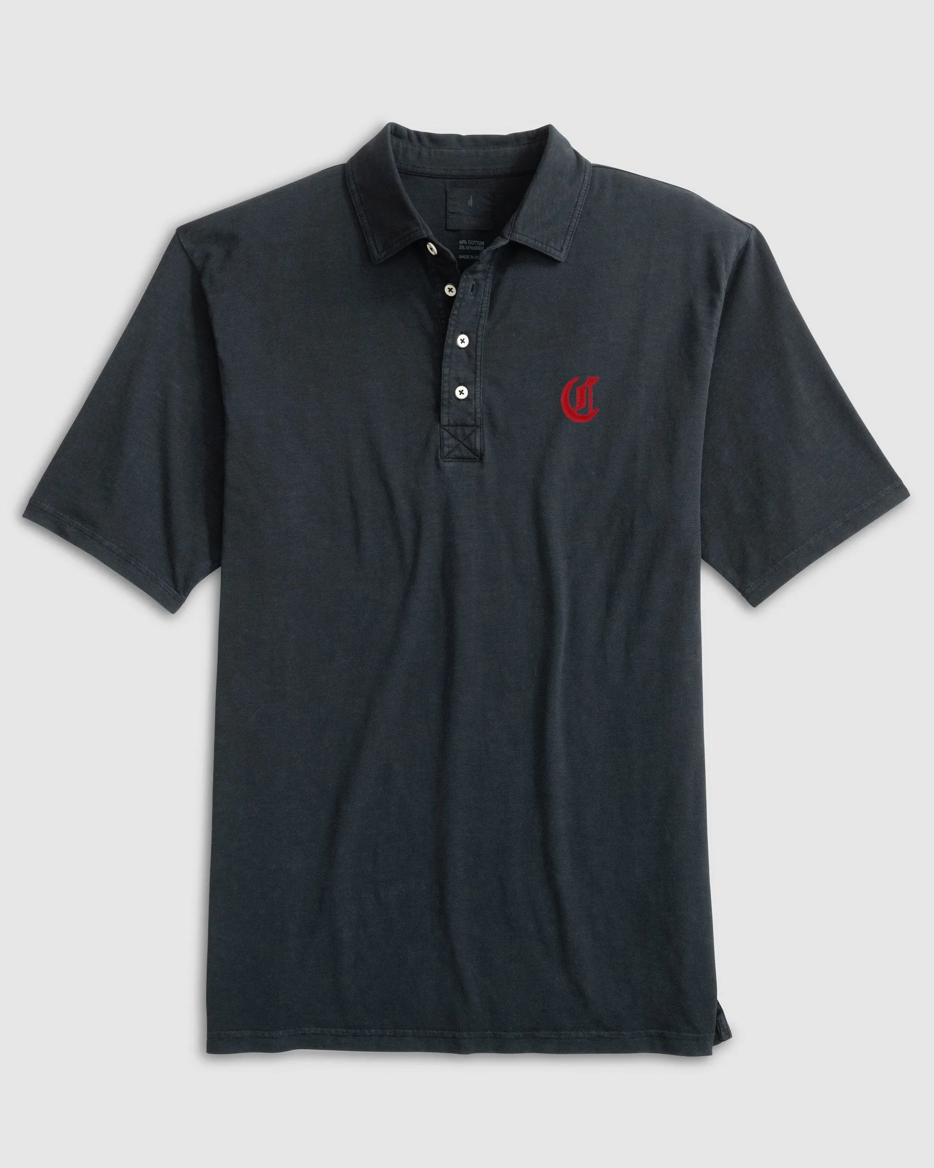 Cincinnati Reds Coastal Wash Original Polo - Cooperstown Logo