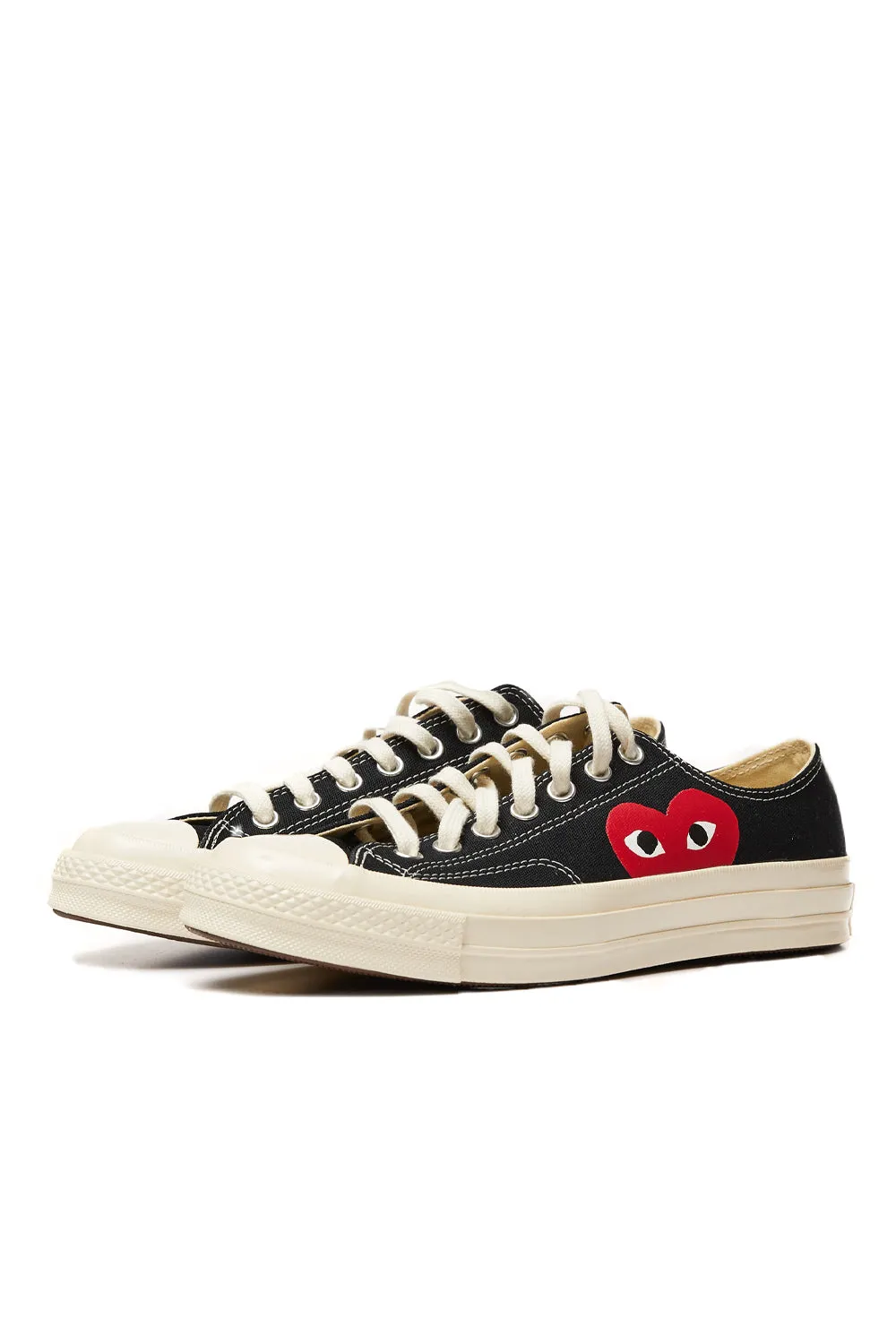 Comme des Garcons PLAY x Converse Chuck 70 Low Single Heart Shoes