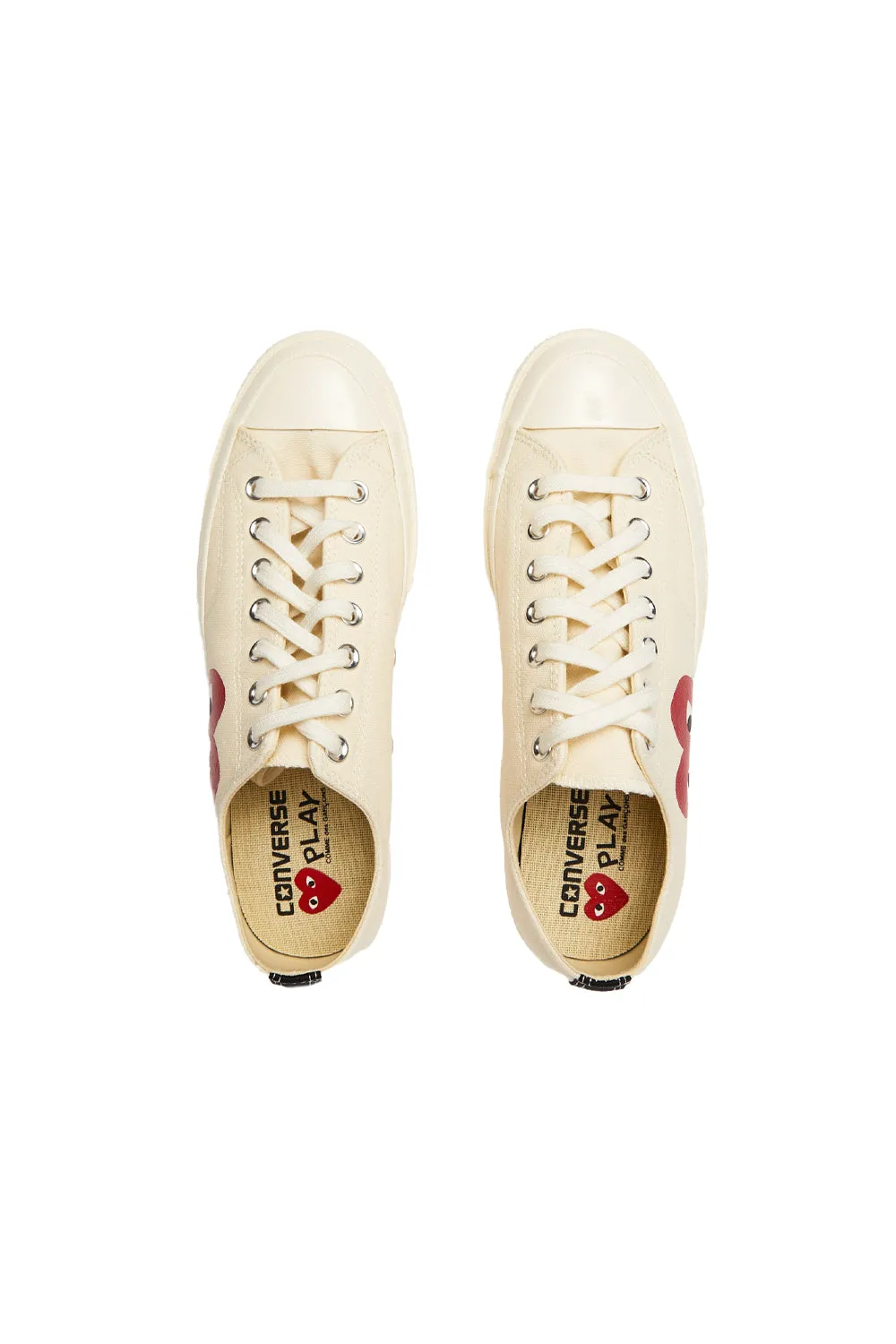 Comme des Garcons PLAY x Converse Chuck 70 Low Single Heart Shoes