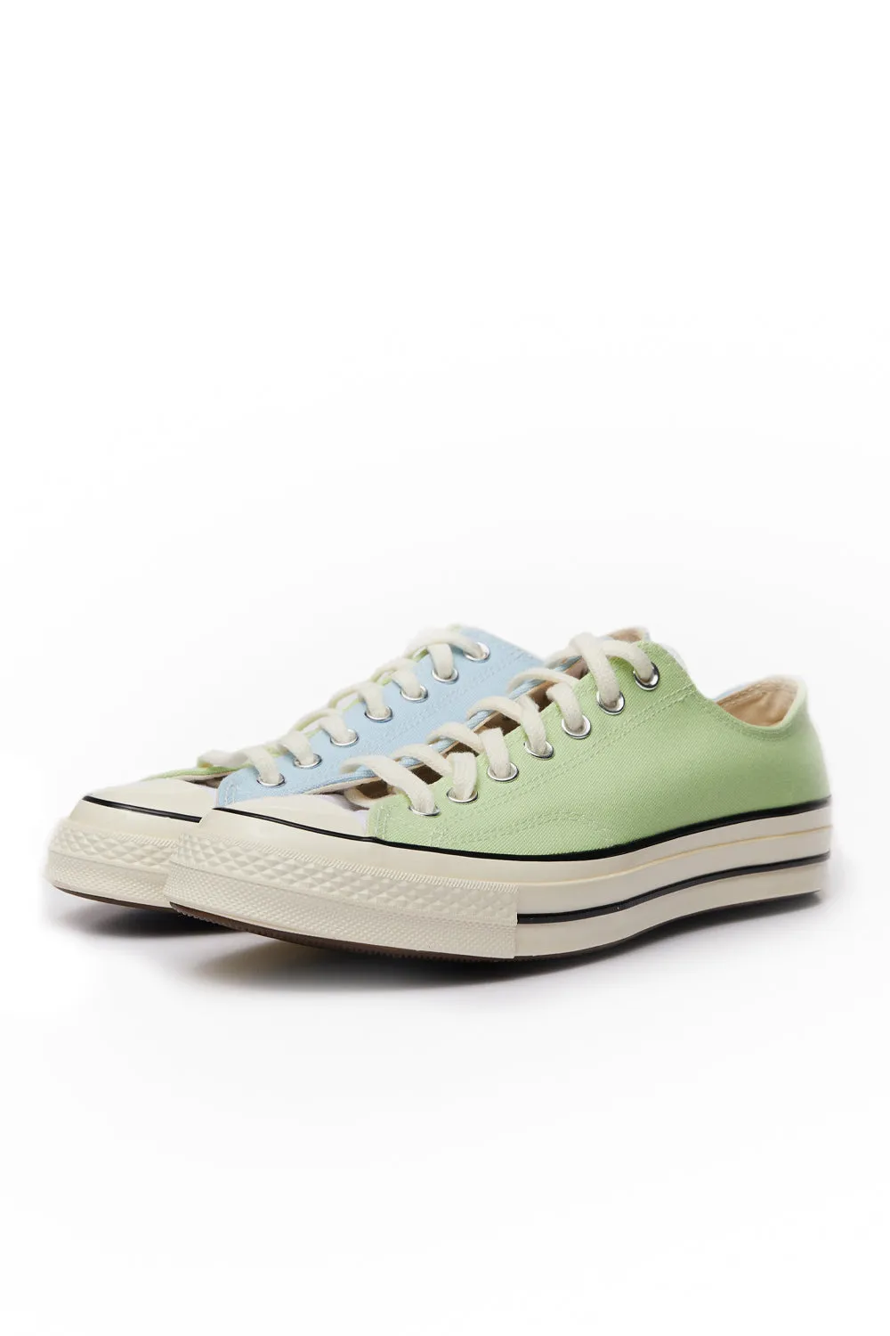 Converse CT70 Low Three Color Canvas - 'Chambray Blue/Spring Gr'