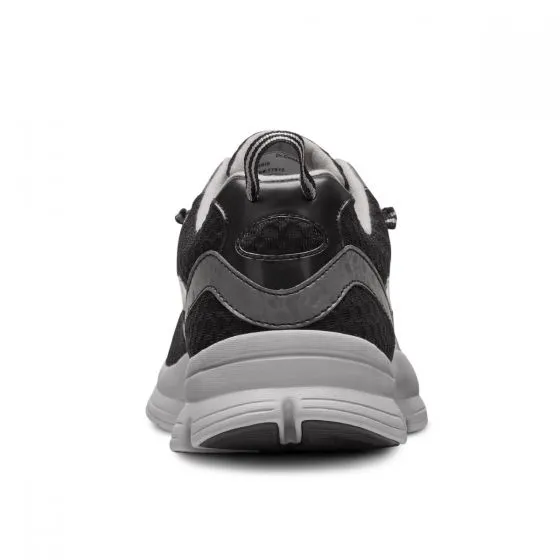 Dr. Comfort Men's Athletic Diabetic Shoes - Chris - Black