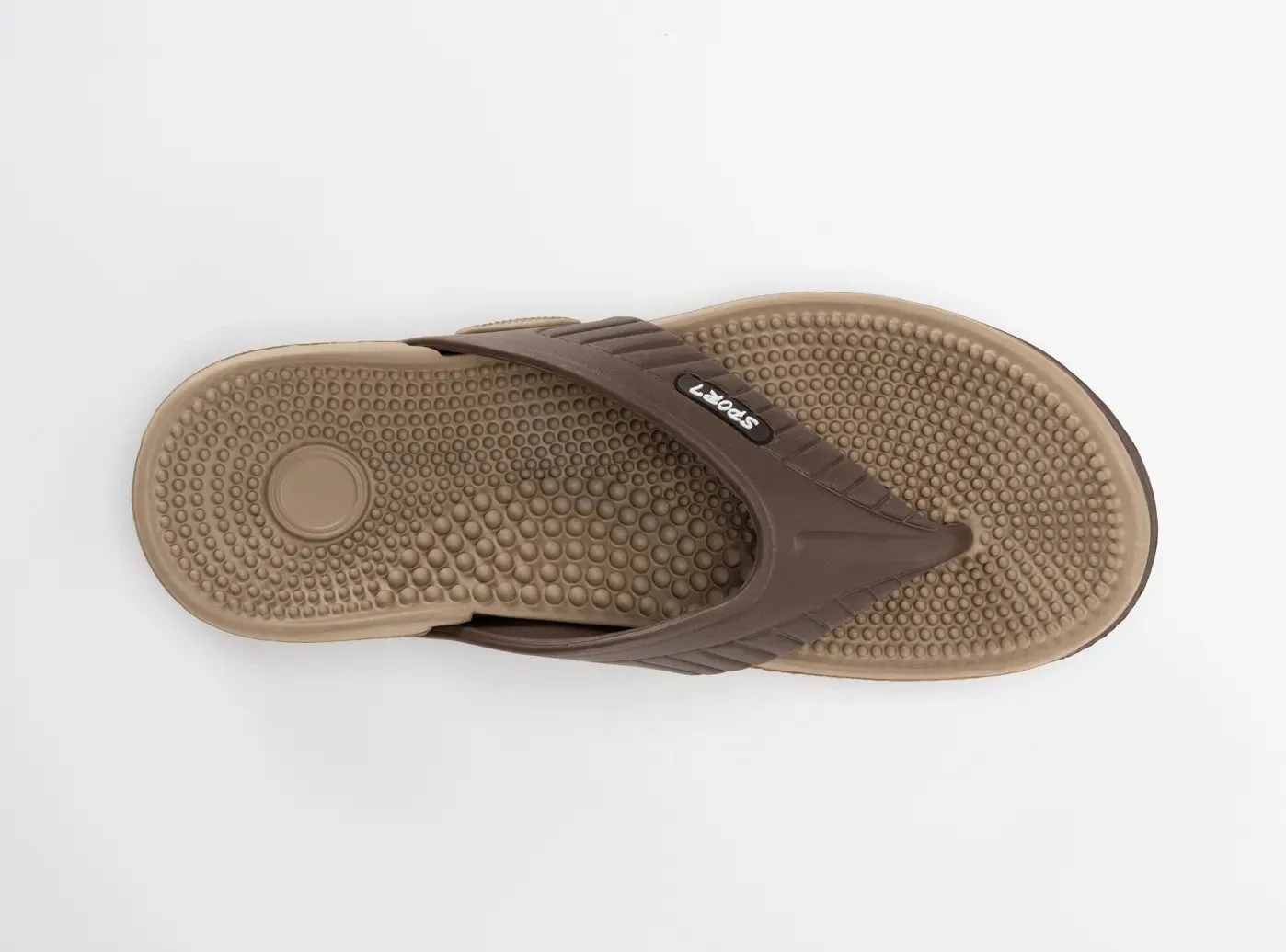 FitVille Men's RelaxStride Flip Flops