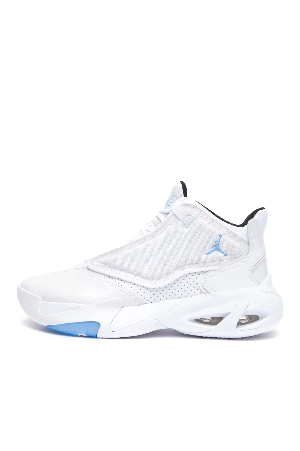 Jordan Mens Max Aura 4 Shoes 'White/University Blue'