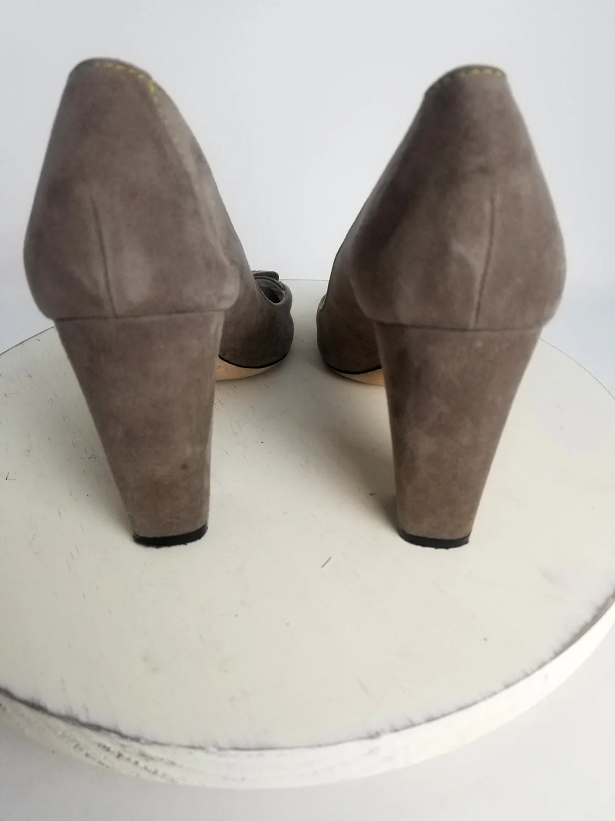 Kenzo Size 38.5 (8/8.5) Gray Pumps