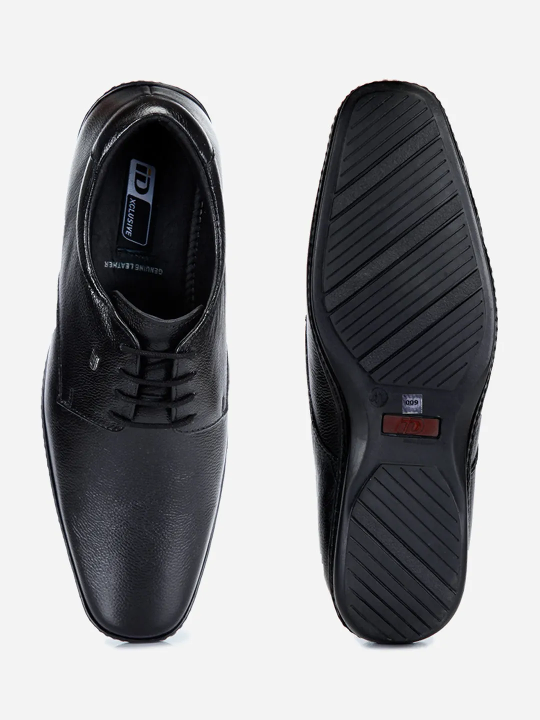 Men's Black Regular Toe Lace Up Formal (ID2165)