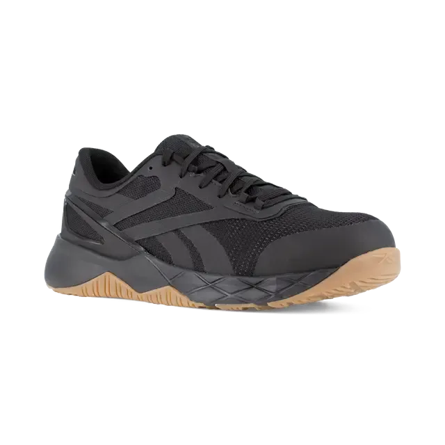 Nanoflex Tr Composite-Toe Athletic Work Shoe Black/Brown