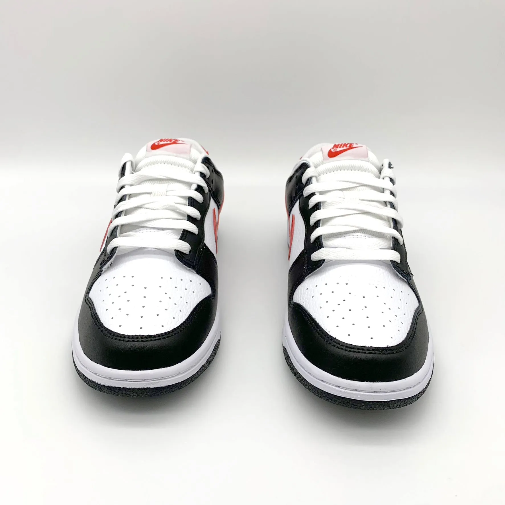 Nike Dunk Low Retro Red Swoosh Panda