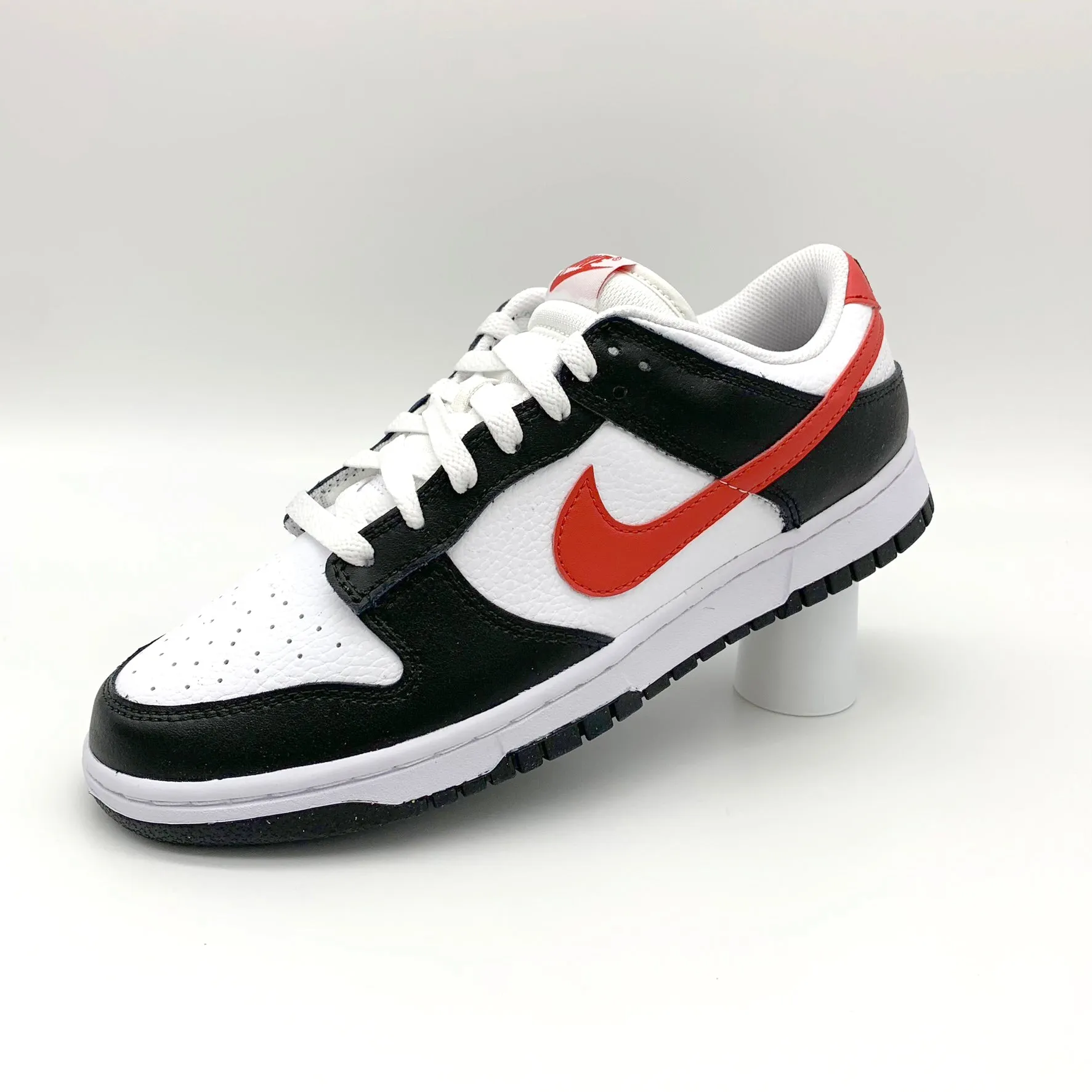 Nike Dunk Low Retro Red Swoosh Panda