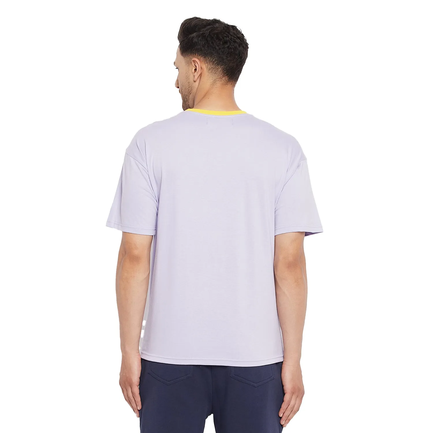 PLUM GROW GRAPHIC OVERSIZED TEE