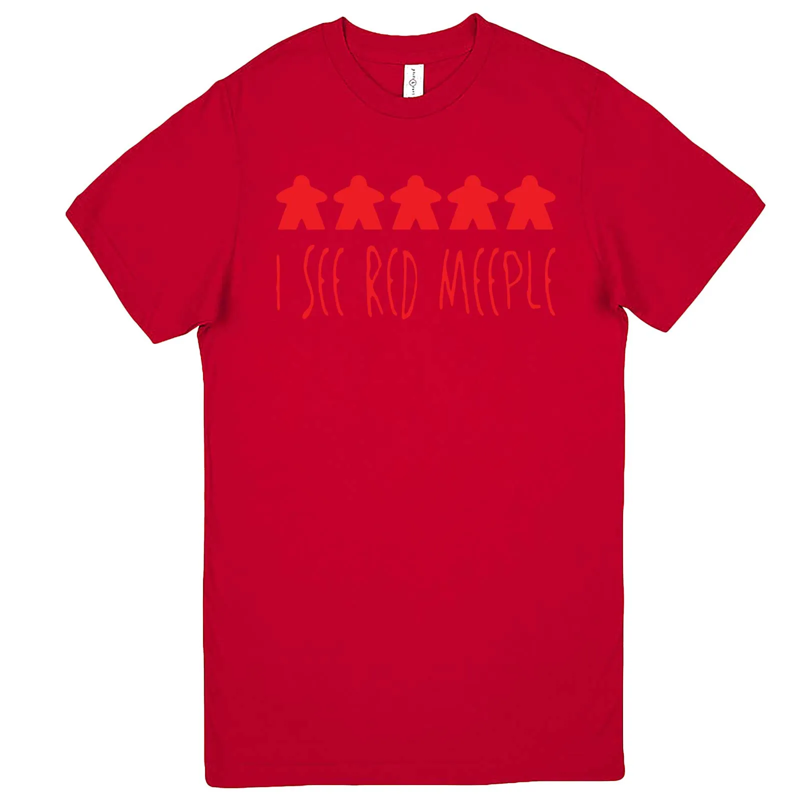 "I See Red Meeple" men's t-shirt