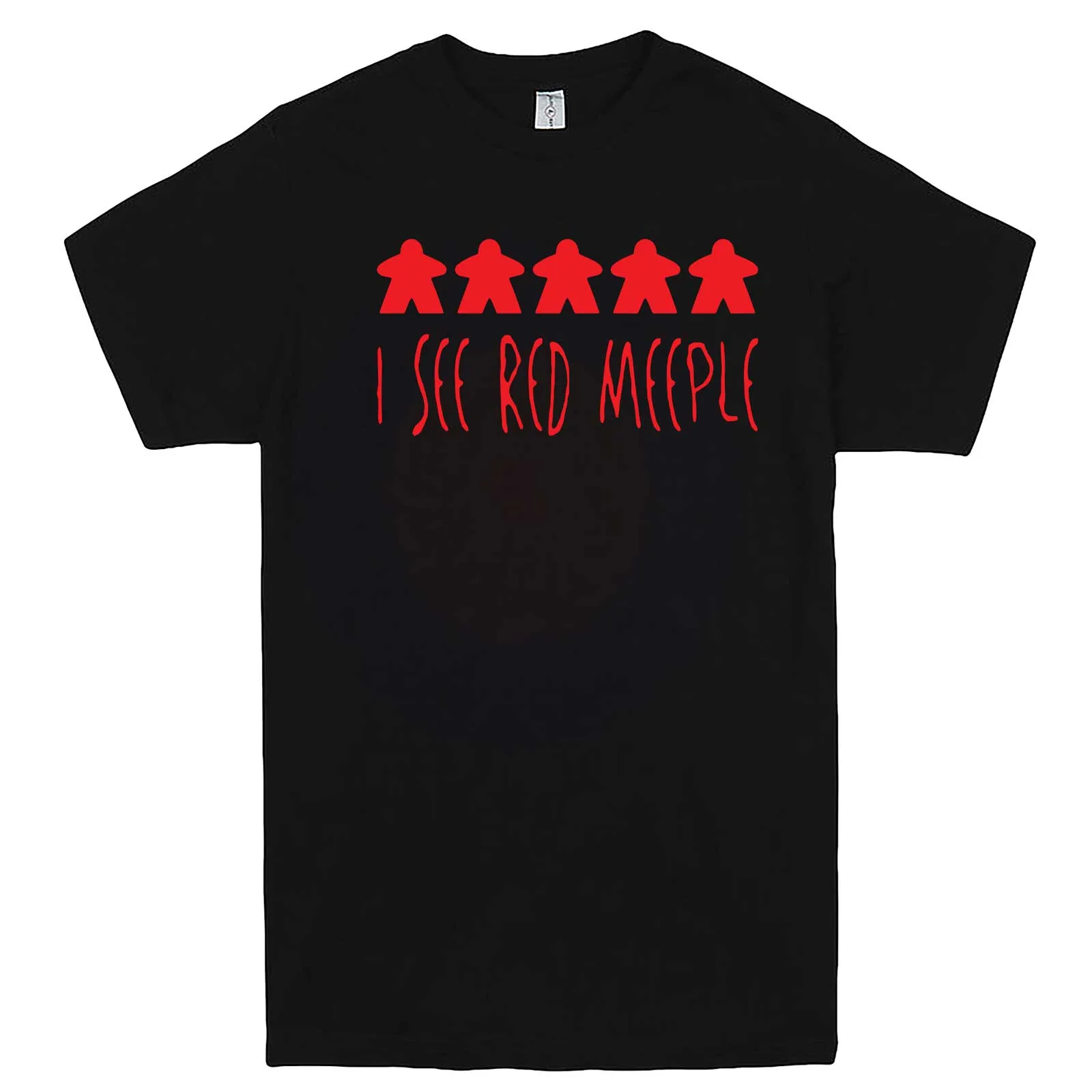 "I See Red Meeple" men's t-shirt