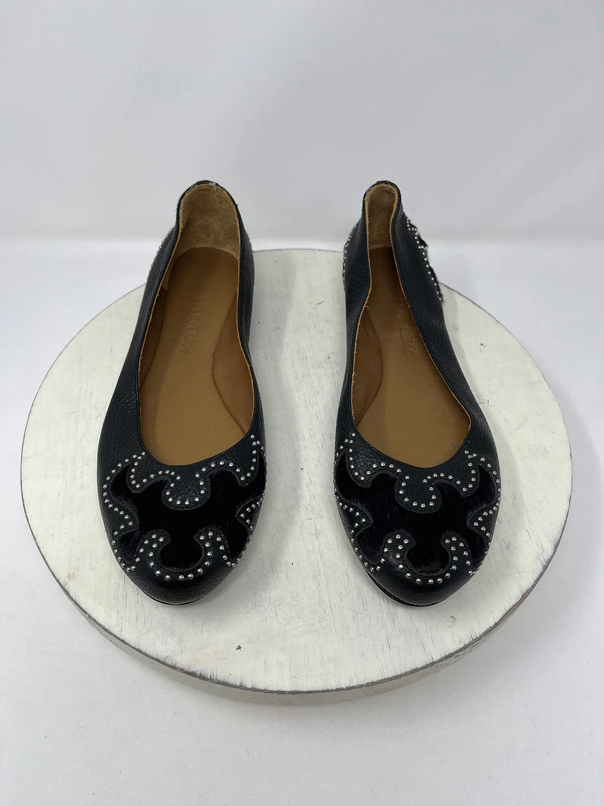 See By Chloe Size 9.5 Black Studded Shoes