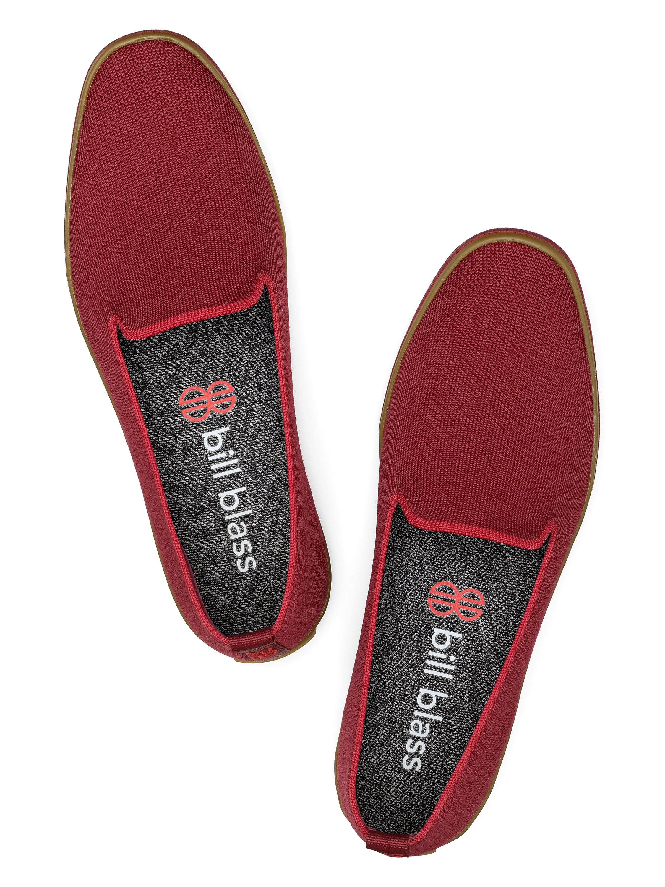 Sutton Knit Slip On - Carmine