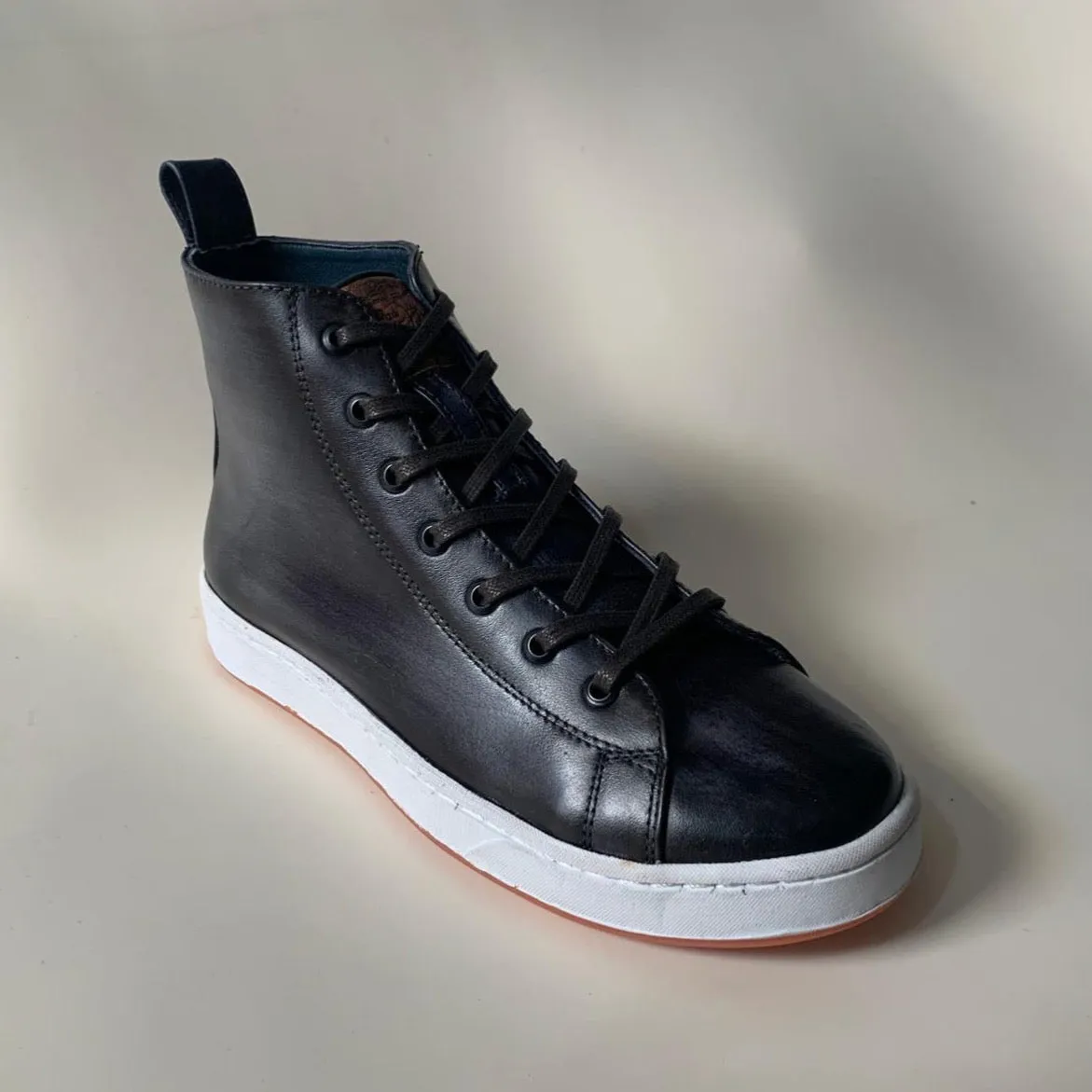 TESTALEONE HIGH TOP SMOKE  gray sneakers