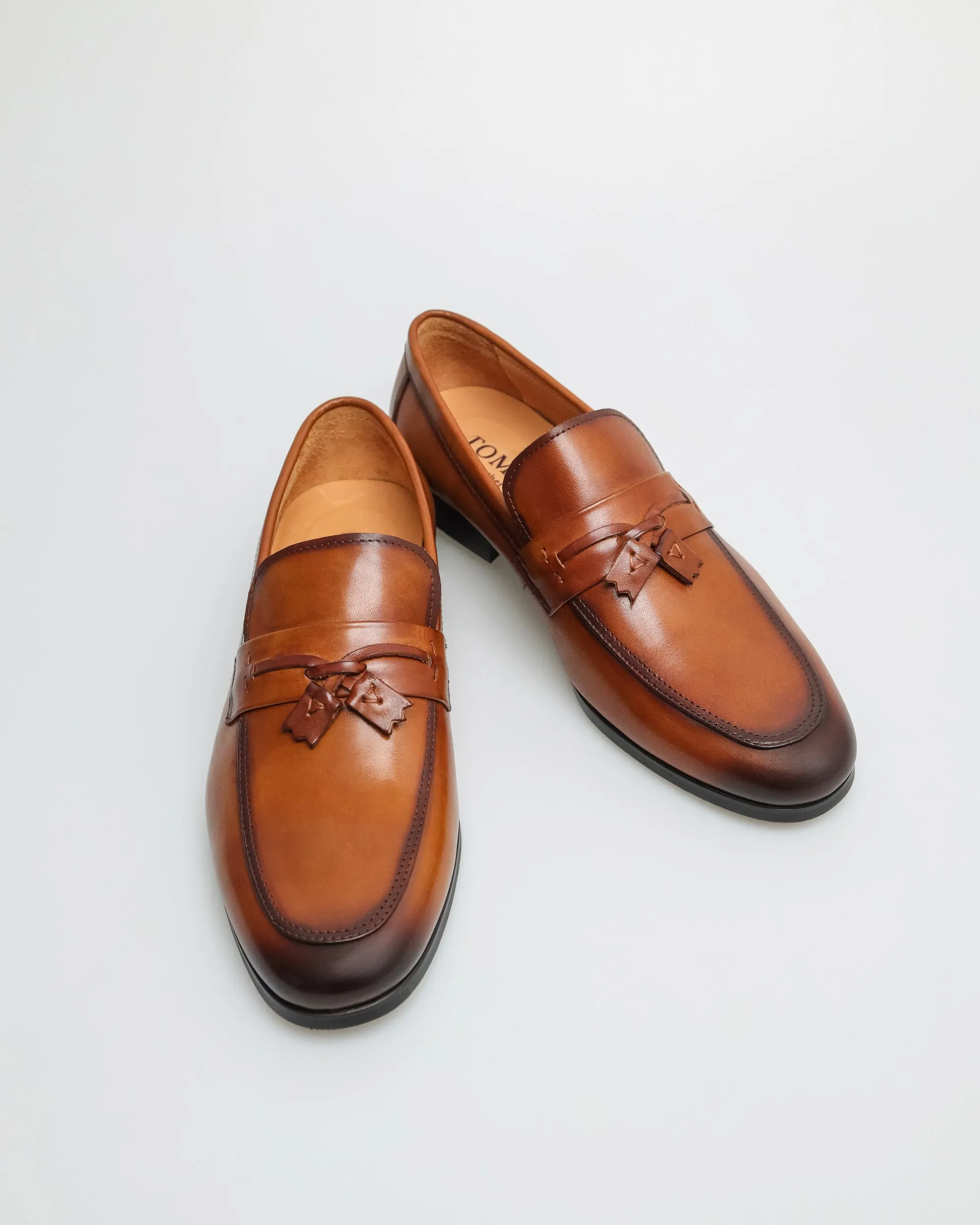 Tomaz F349 Men's Tassel Loafer (Brown)