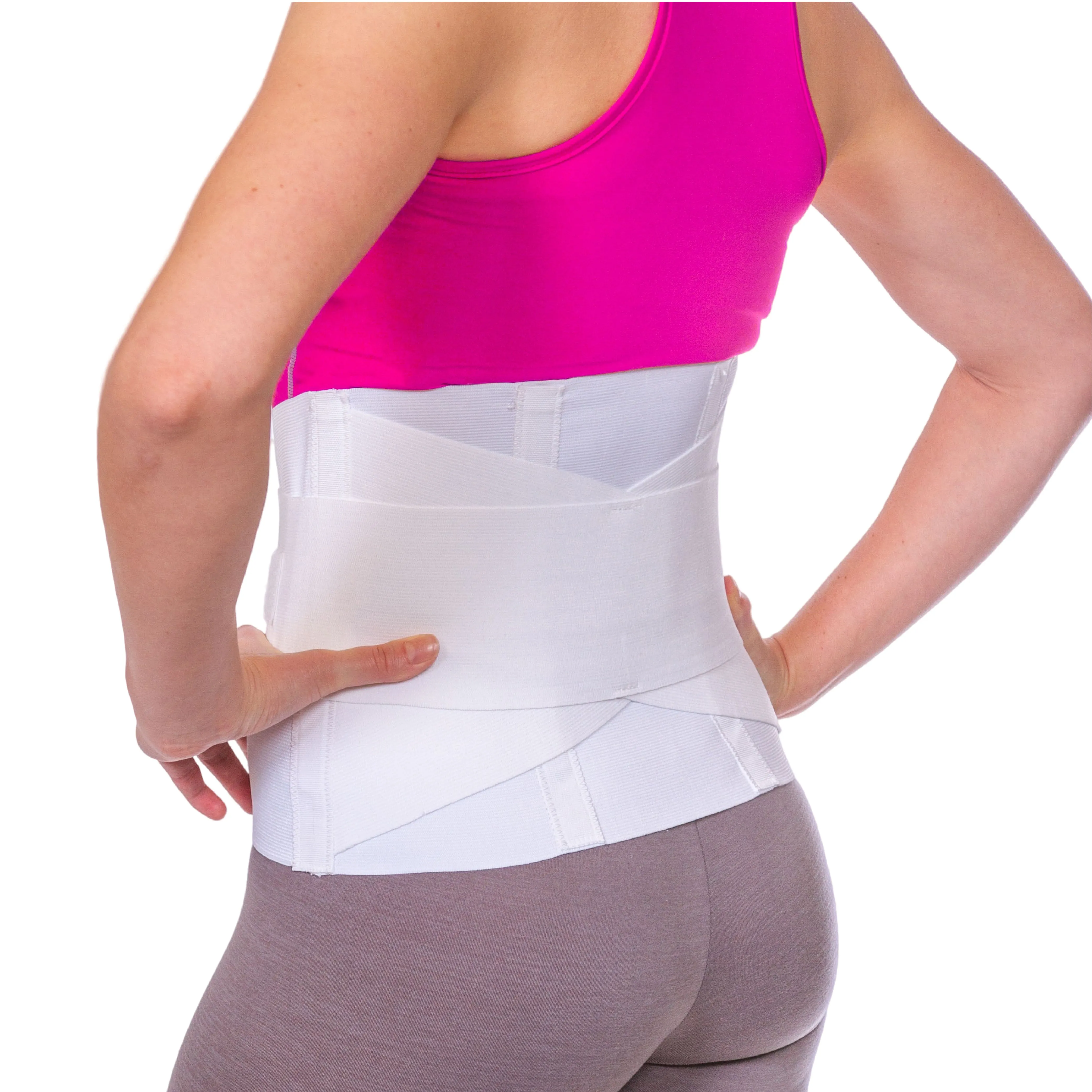 Women's Back Brace for Female Lower Back Pain | Lumbar Compression Support Belt (Plus Sizes up to 3XL)