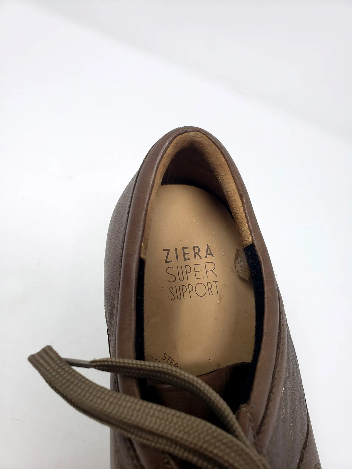 Ziera Size 8.5 (39.5)  Brown Metallic Sneakers NWOB